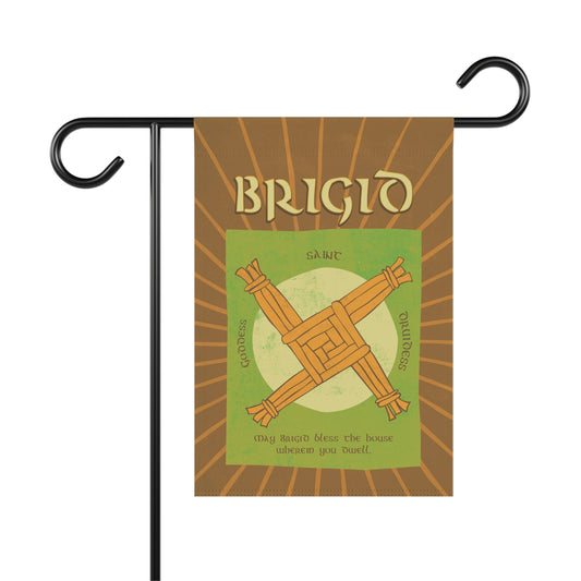 Brigid Garden & House Banner 12'' × 18''