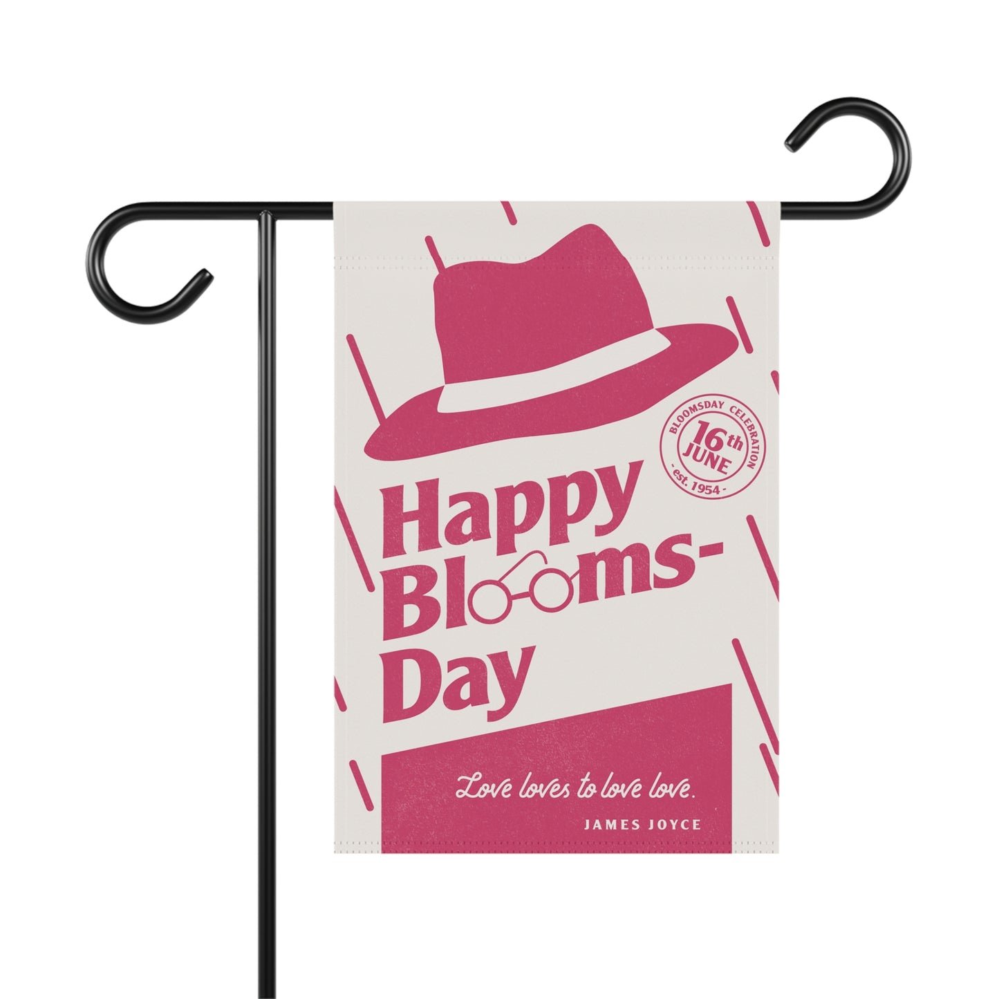 Bloomsday Garden Flag – Love Loves to Love Love | James Joyce Gift