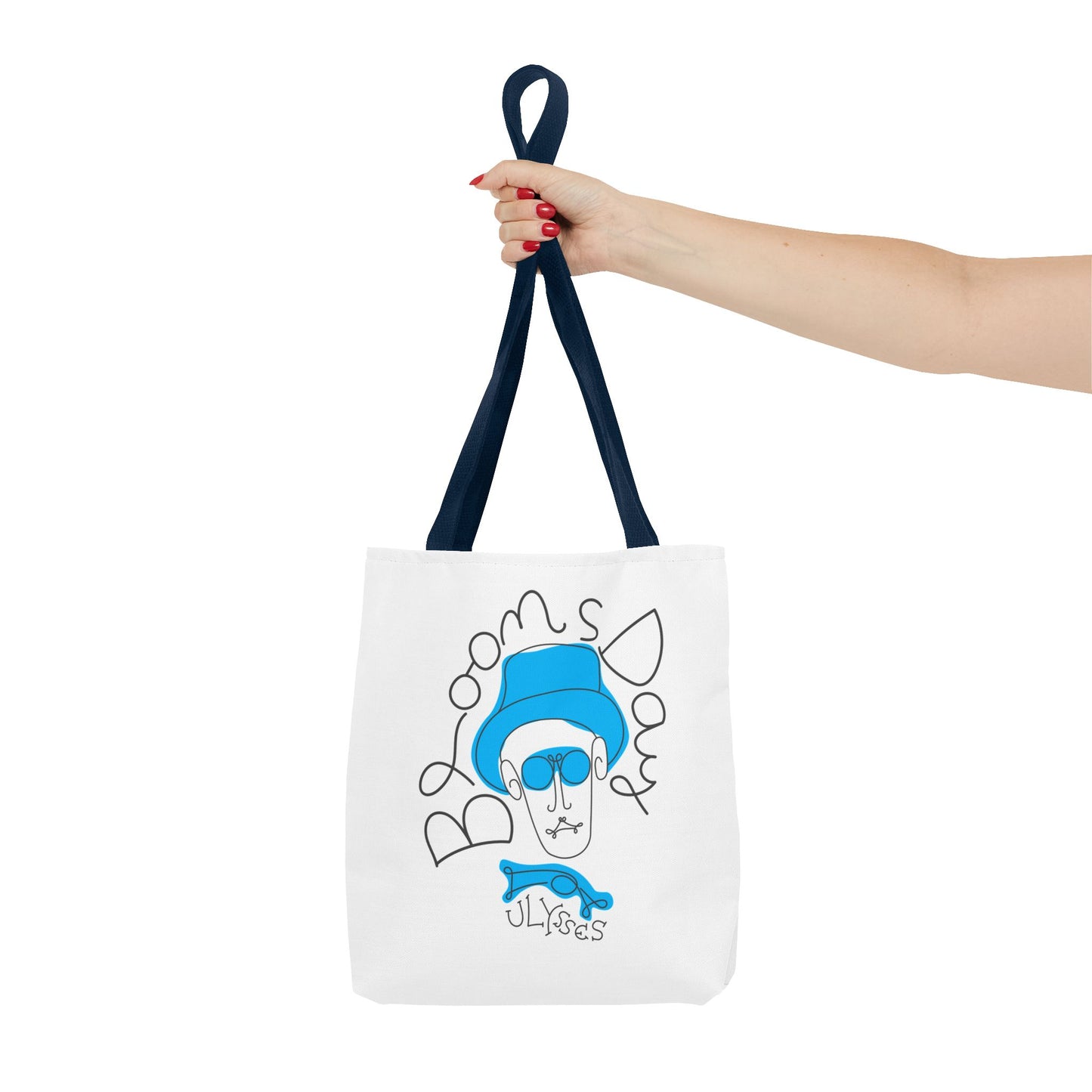 Whimsical Bloomsday Tote Bag | Literary Gift Inspired by James Joyce | Dublin Book Lover Canvas Tote