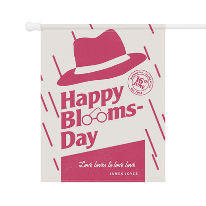 Bloomsday Garden Flag – Love Loves to Love Love | James Joyce Gift