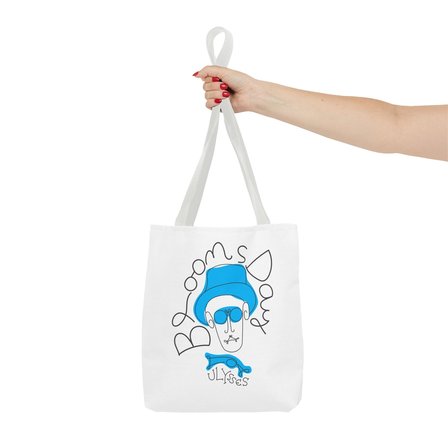 Whimsical Bloomsday Tote Bag | Literary Gift Inspired by James Joyce | Dublin Book Lover Canvas Tote