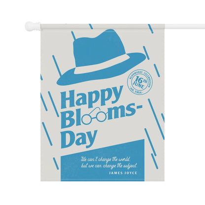 Bloomsday Garden Flag – We Can Change the Subject | James Joyce Gift