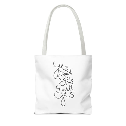 Whimsical Bloomsday Tote Bag | Literary Gift Inspired by James Joyce | Dublin Book Lover Canvas Tote