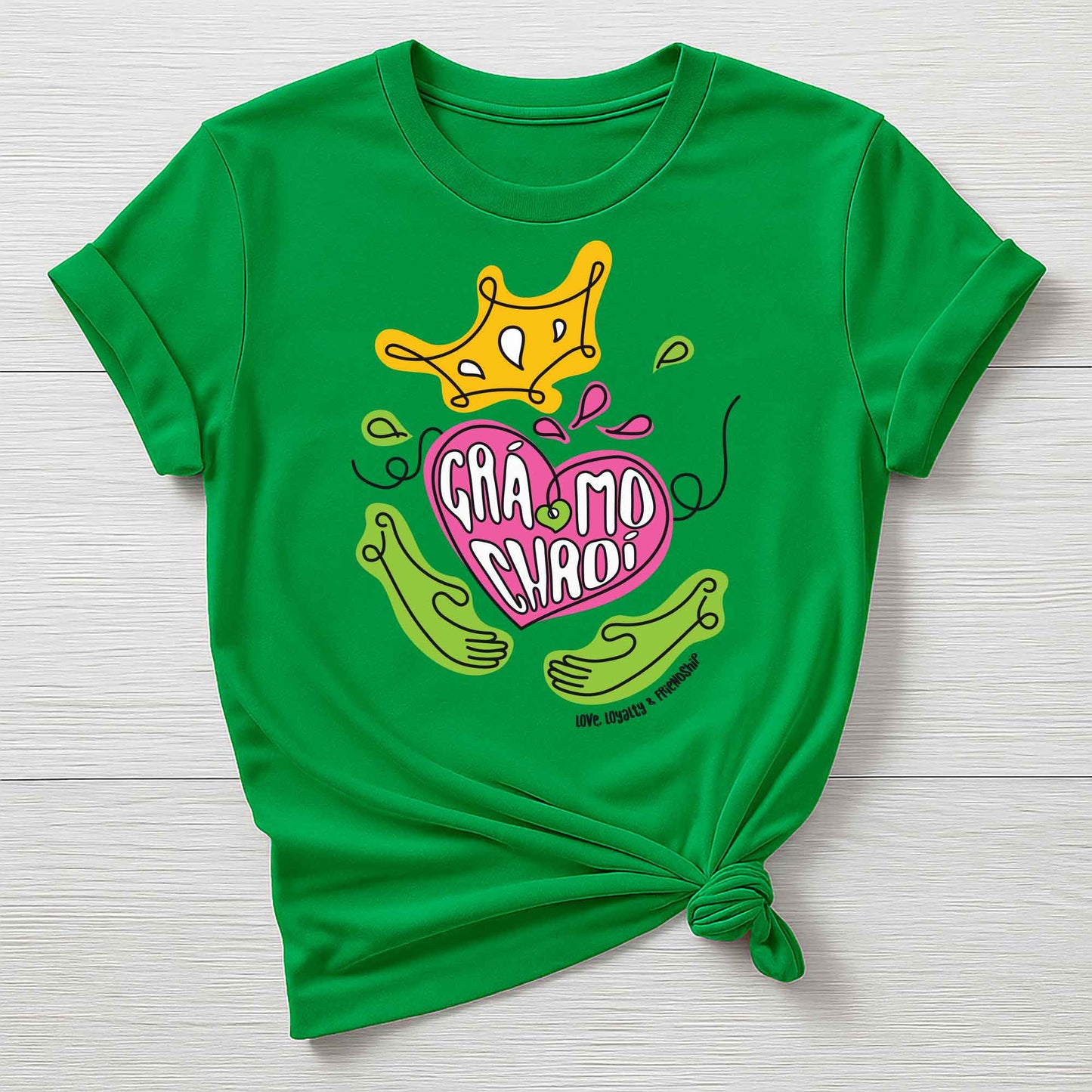 Gra Mo Chroi Irish Tee | Celebrate Irish Heritage, Perfect for St. Patrick's Day!