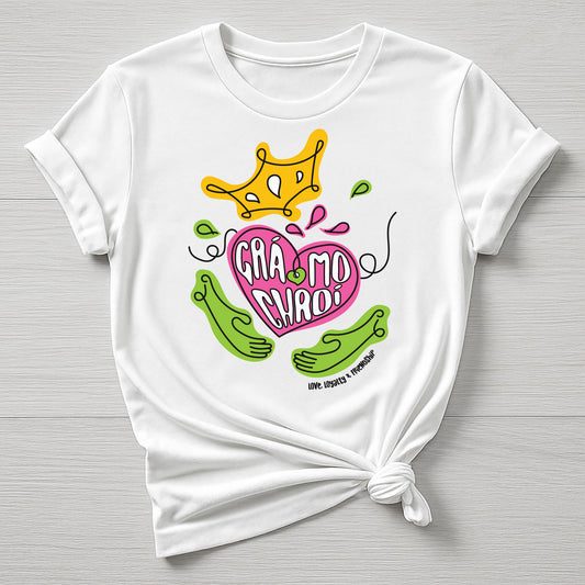 Gra Mo Chroi Irish Tee | Celebrate Irish Heritage, Perfect for St. Patrick's Day!